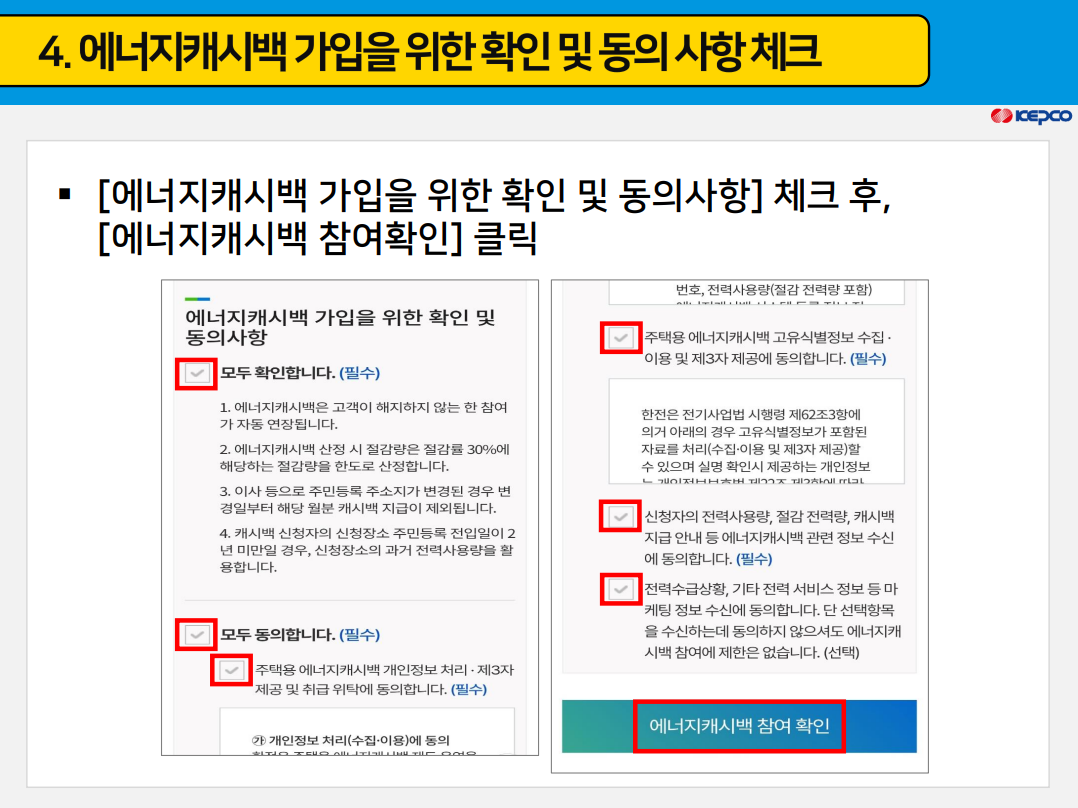 캐시백 신청 방법_이미지 출처: 한국전력공사