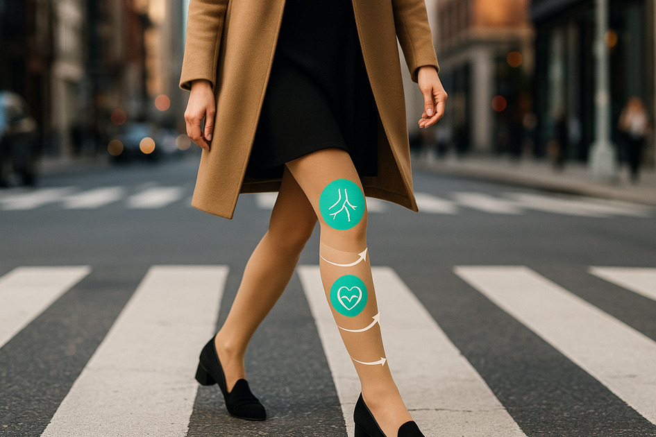 혈액순환 돕는 압박스타킹 패션화 &ndash; 기능성과 스타일의 공존 가능할까?