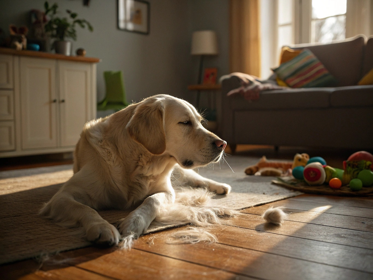 강아지털빠짐이유