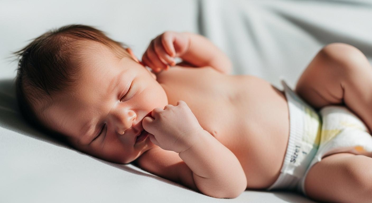 신생아 기저귀 1단계 시기