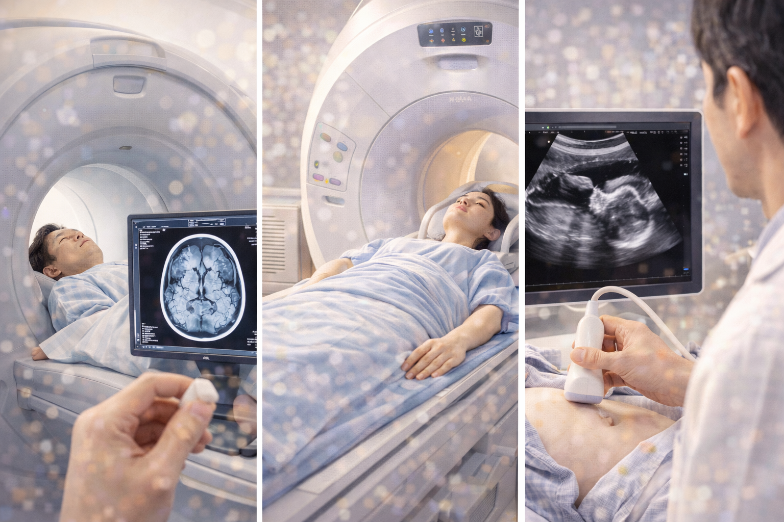 MRIvsCTvs초음파 장단점 관련 사진