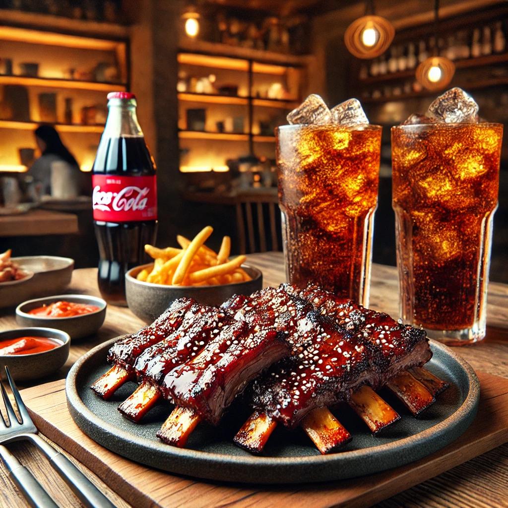 la갈비 핏물 콜라 사이다