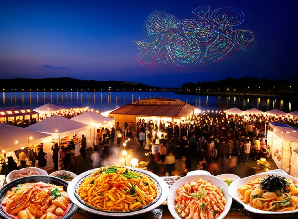 춘천 막국수닭갈비축제 공지천 확정! ..