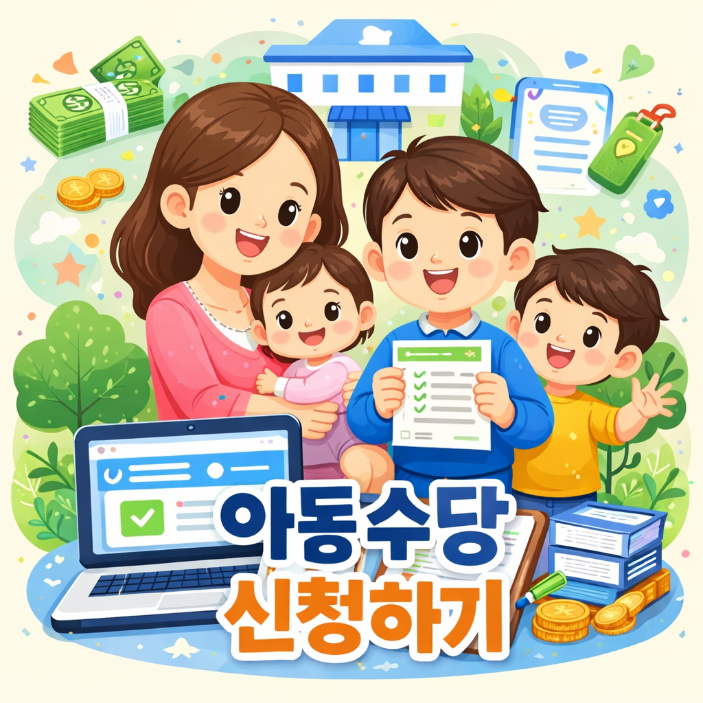 2026년 아동수당 신청 놓치면 손해! 5분 완벽 가이드