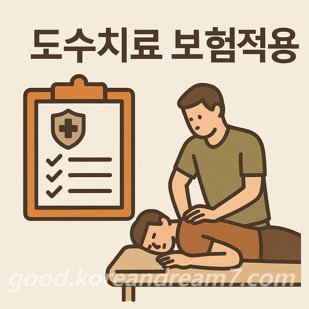 도수치료 보험 적용 여부와 실손보험 청구 가이드