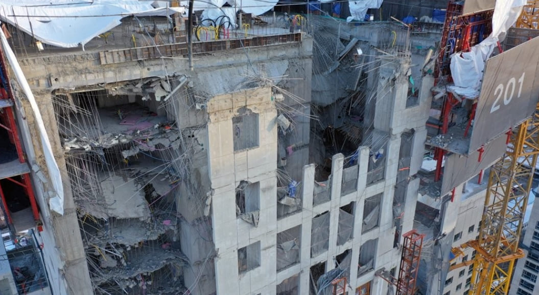 광주 서구 화정현대아이파크 주상복합아파트 붕괴사고 원인 분석