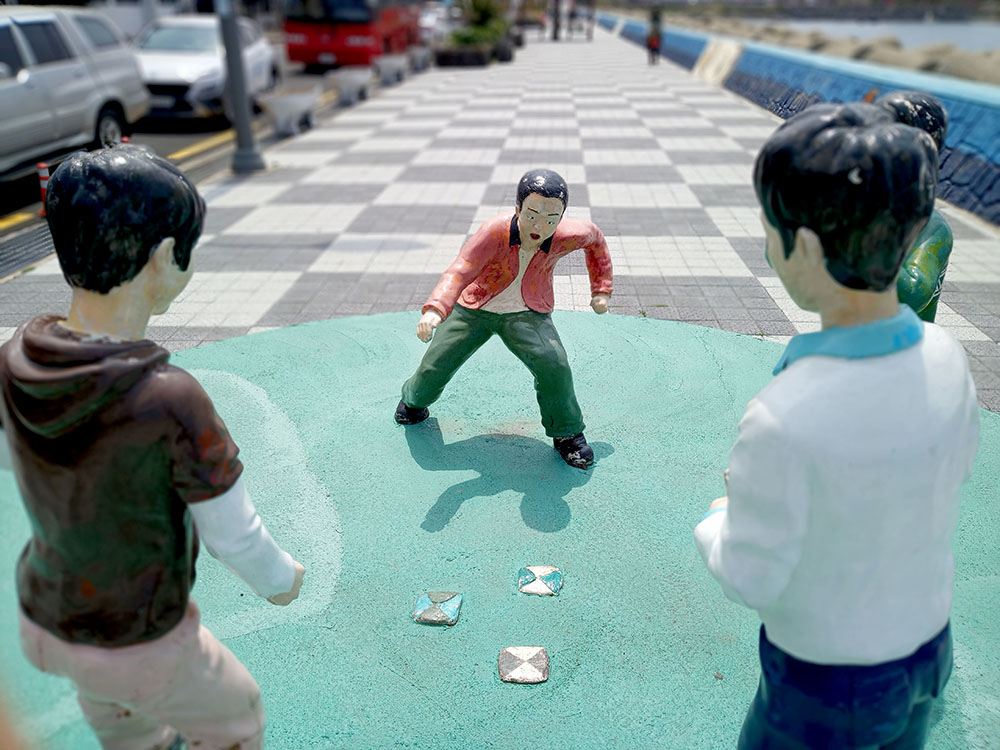 올레17코스: 도두항서길 도두항 추억애(追憶愛) 거리