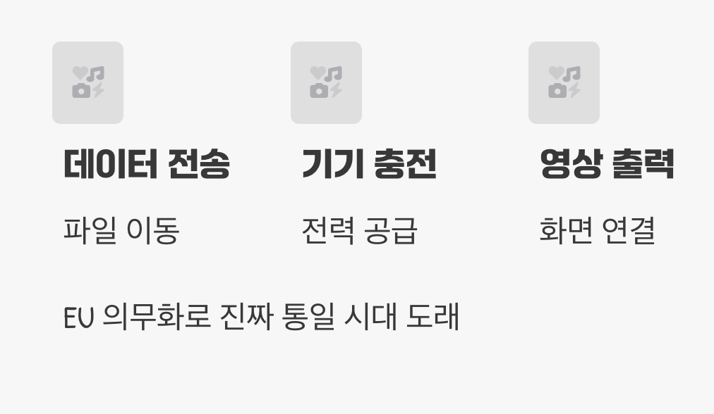 모든 것을 위한 하나의 케이블이라는 꿈