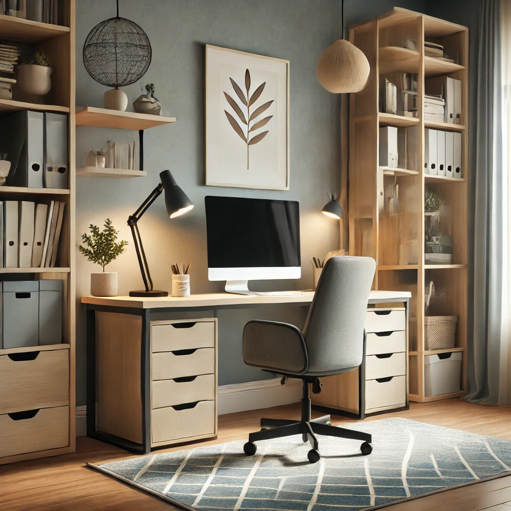 재택근무를 위한 홈 오피스 인테리어