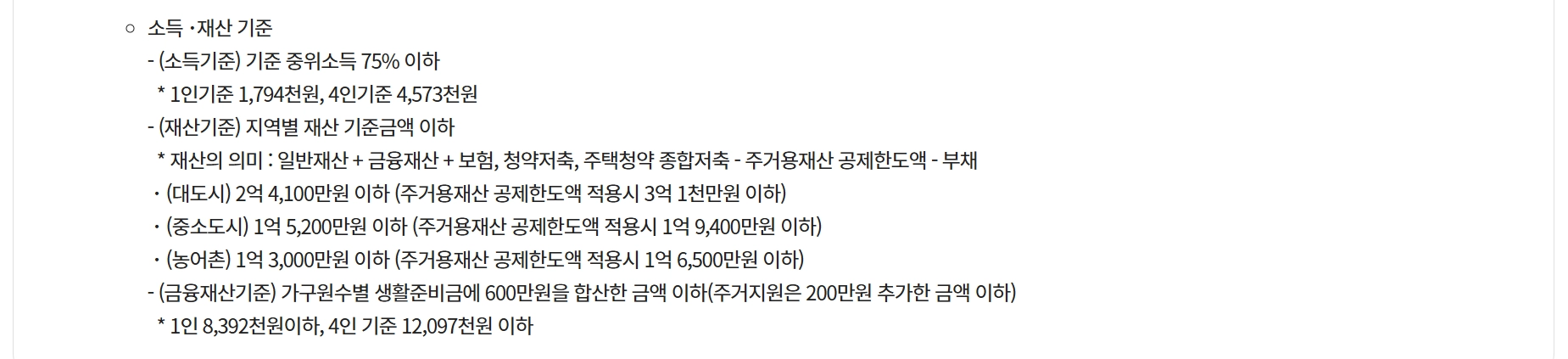 긴급복지주거지원신청방법