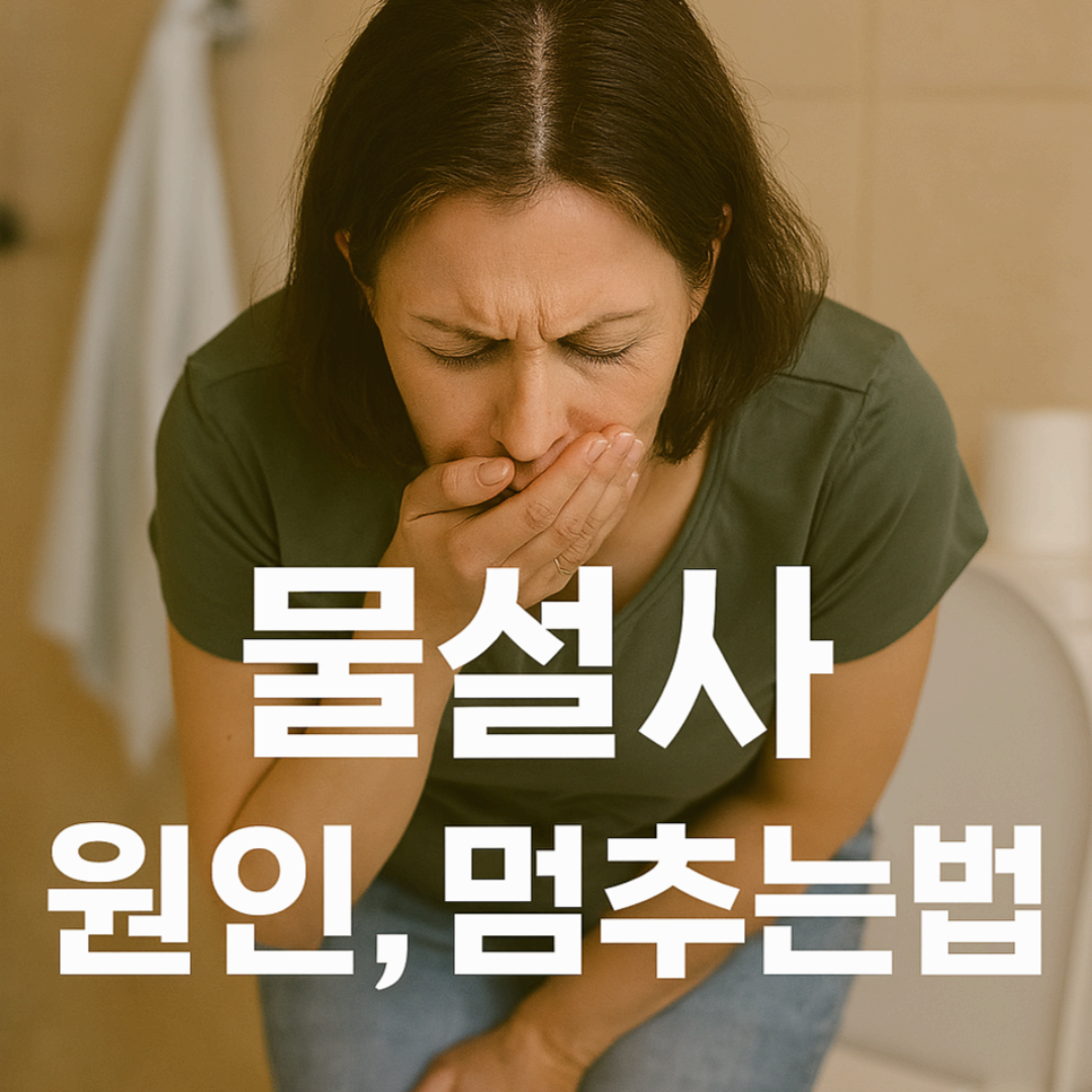 장 건강을 지키는 습관이 물설사도 막습니다!