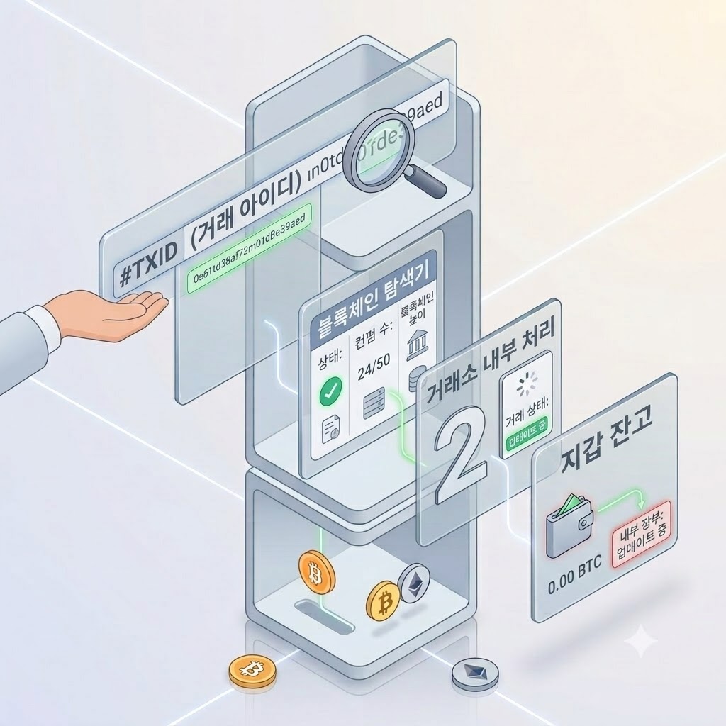 코인 TXID 조회 방법