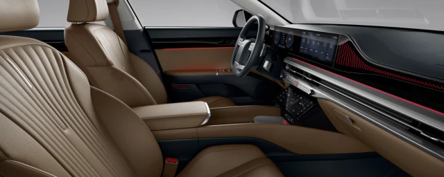 인디고 & 브라운 투톤