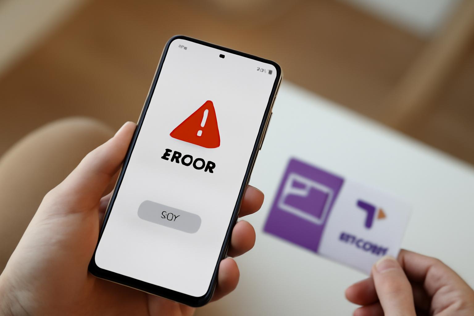 티머니 유심 오류