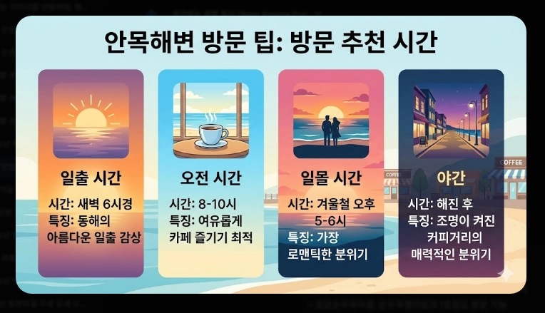 강릉 맛집 안목해변 커피거리 베스트 5 (2026 최신)