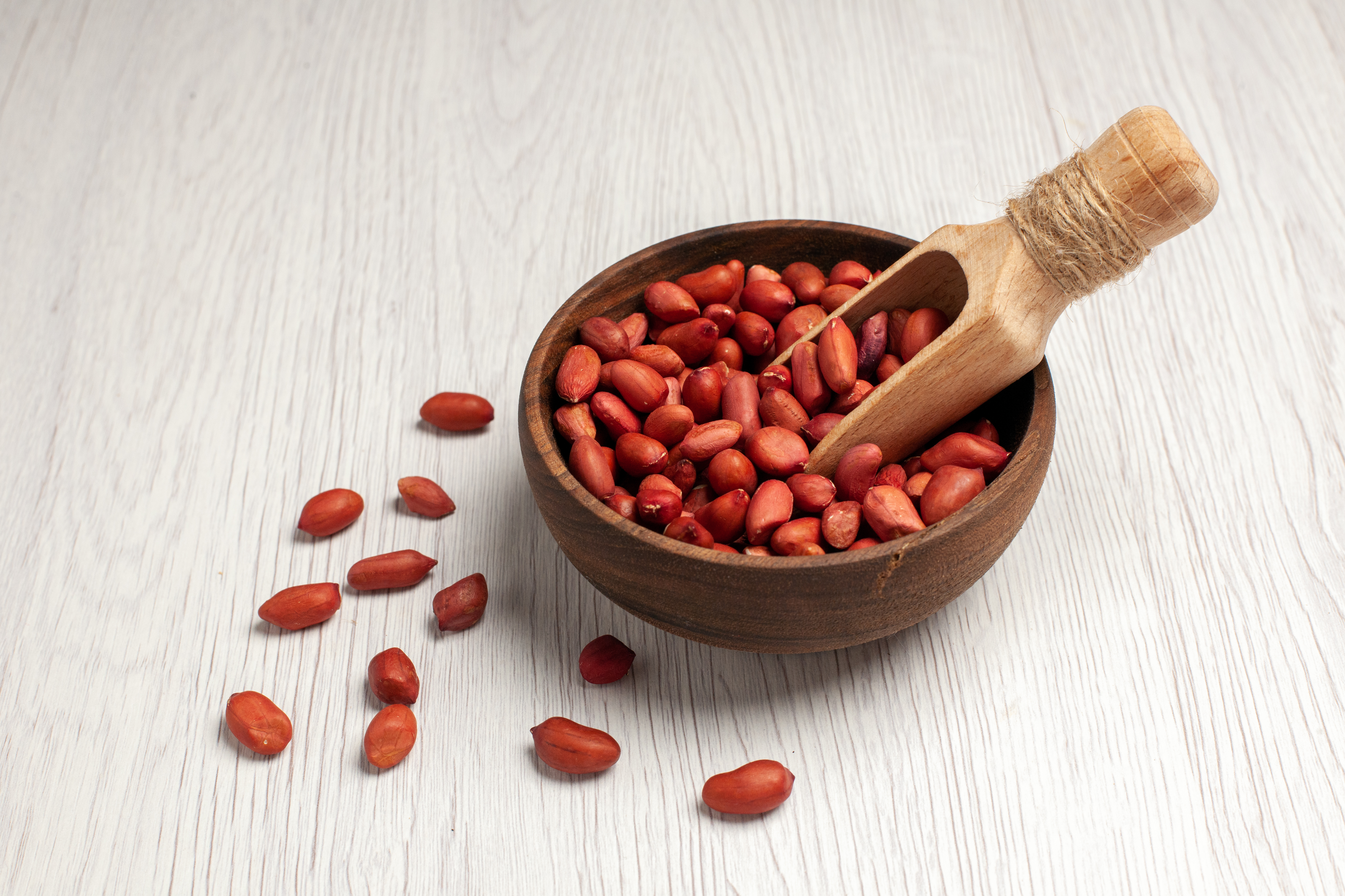 front-view-fresh-clean-peanuts-inside-plate-white-desk-nut-many-tree-plant-shell-snack