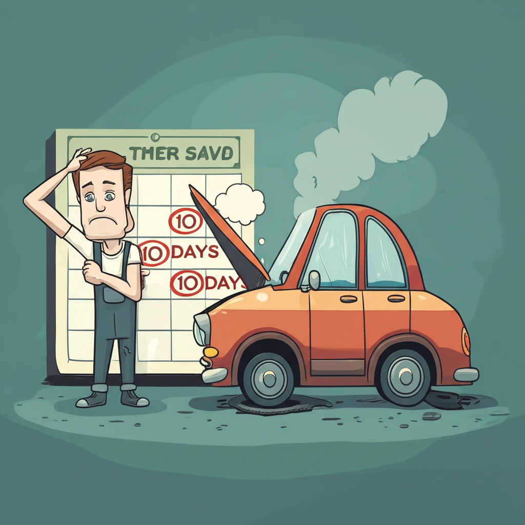 무료 재검사 기회는 딱 10일 자동차..