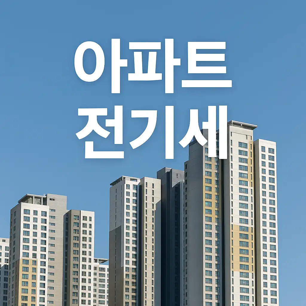 아파트-전기세-계산