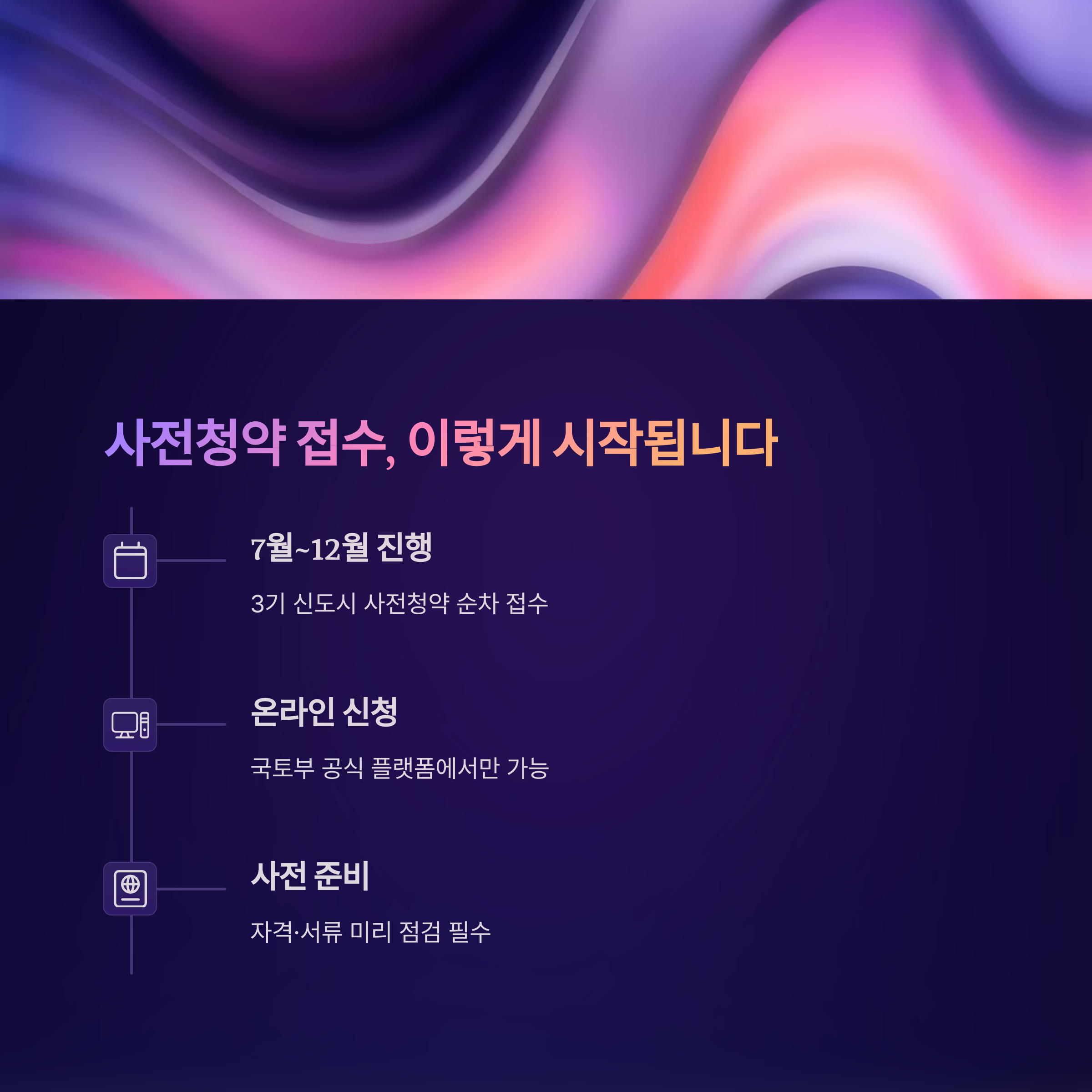 3기신도시 사전청약