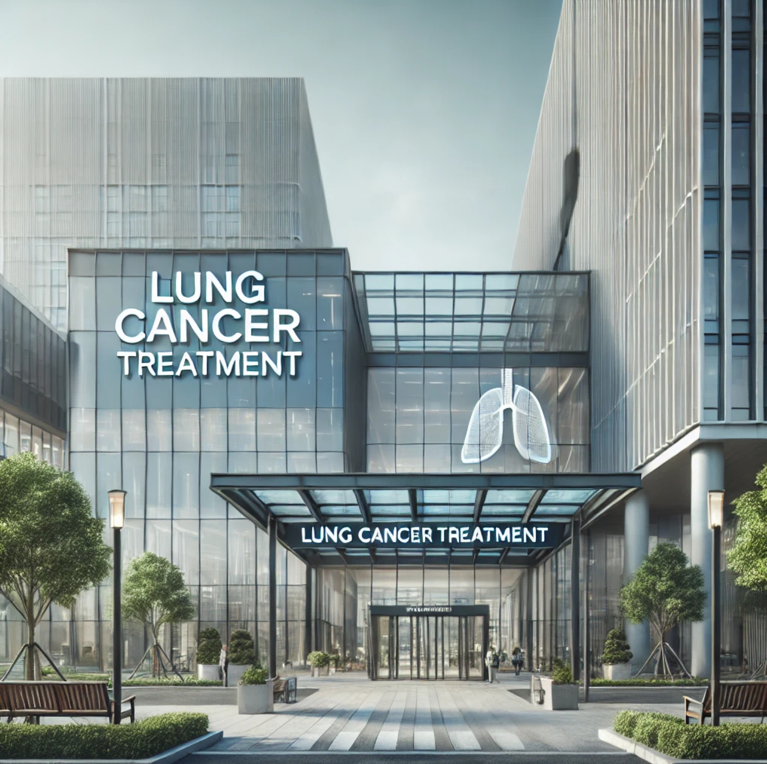 폐암 치료 병원 사진