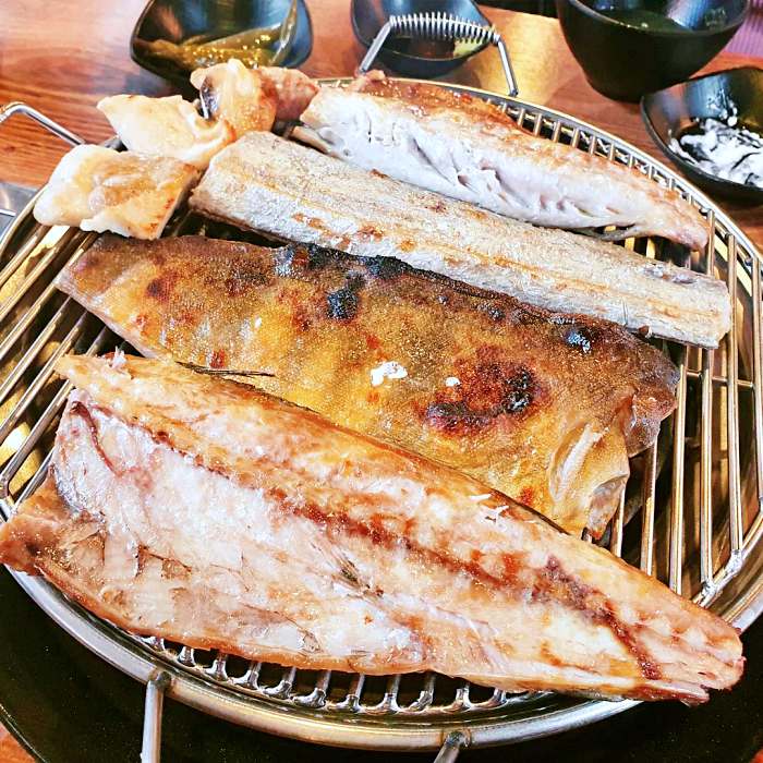한국인의 밥상 전남 고흥 반건조 생선 숯불 구이 맛집
