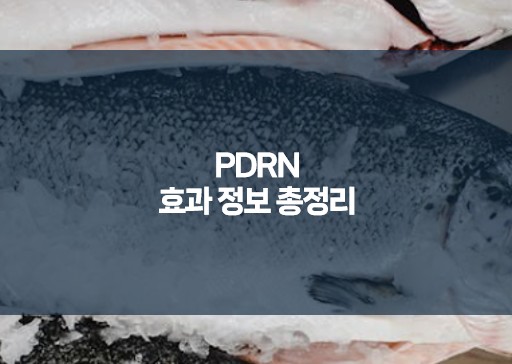 PDRN 효과 정보 총정리