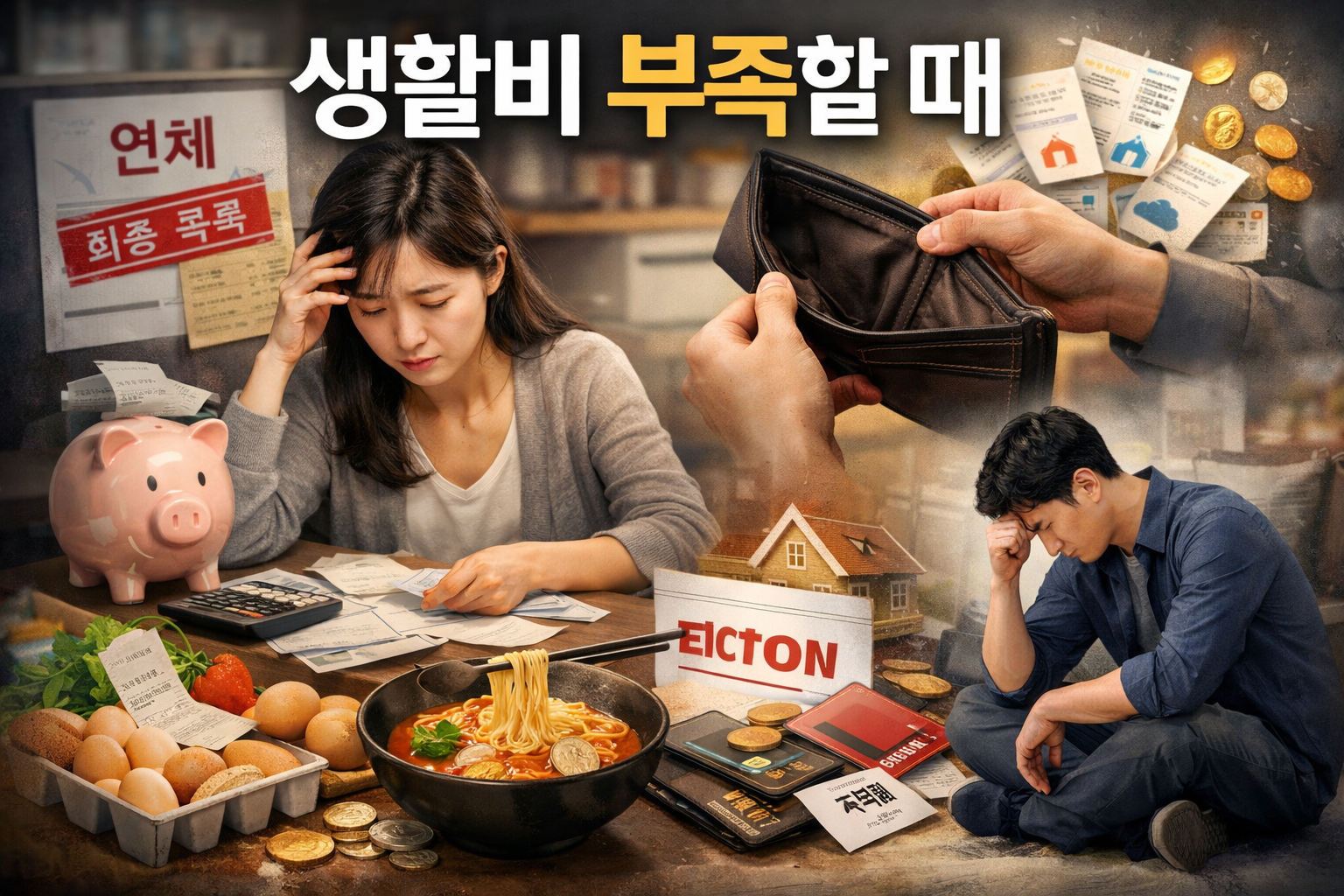 생활비 부족할 때