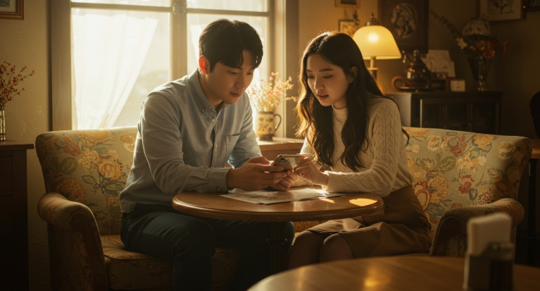 21대 대선 사전투표소