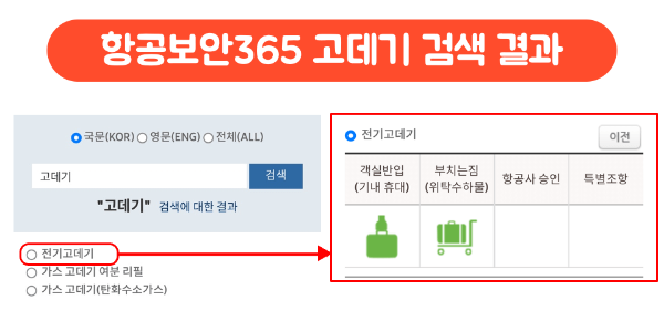고데기-기내-반입-무선-고데기-기내-반입-유선-고데기-기내-반입-보조-배터리-휴대용-선풍기-액체류-보안-검색-보안-검색대-금지