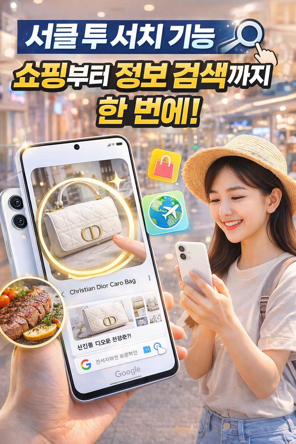 서클 투 서치 기능으로 쇼핑부터 정보 검색까지 한 번에