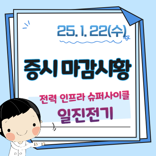 1월22일-증시마감-시황