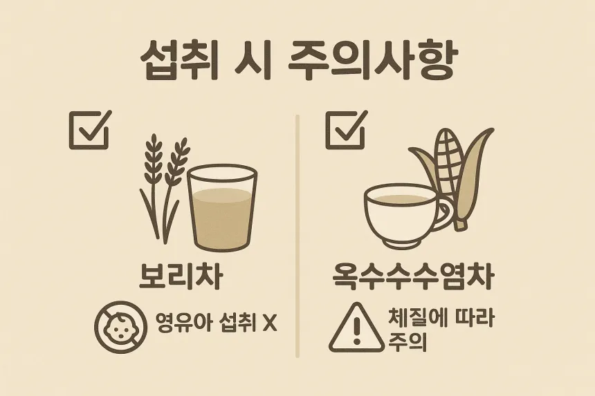 물 대신 먹을 수 있는 차