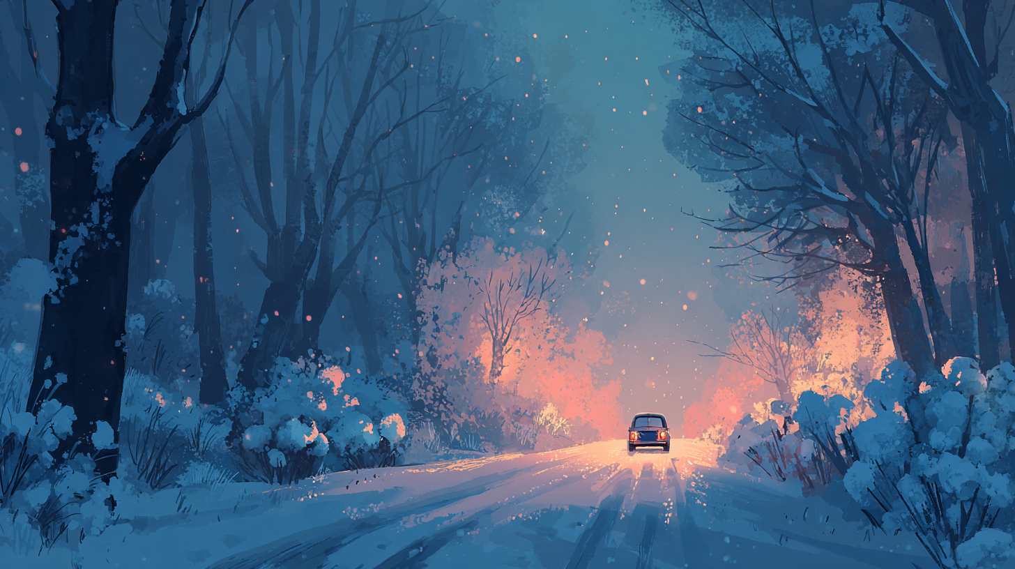 눈 올때 빙판길 운전법