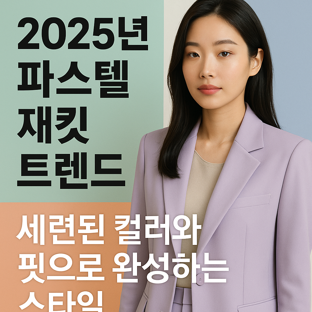 파스텔 재킷