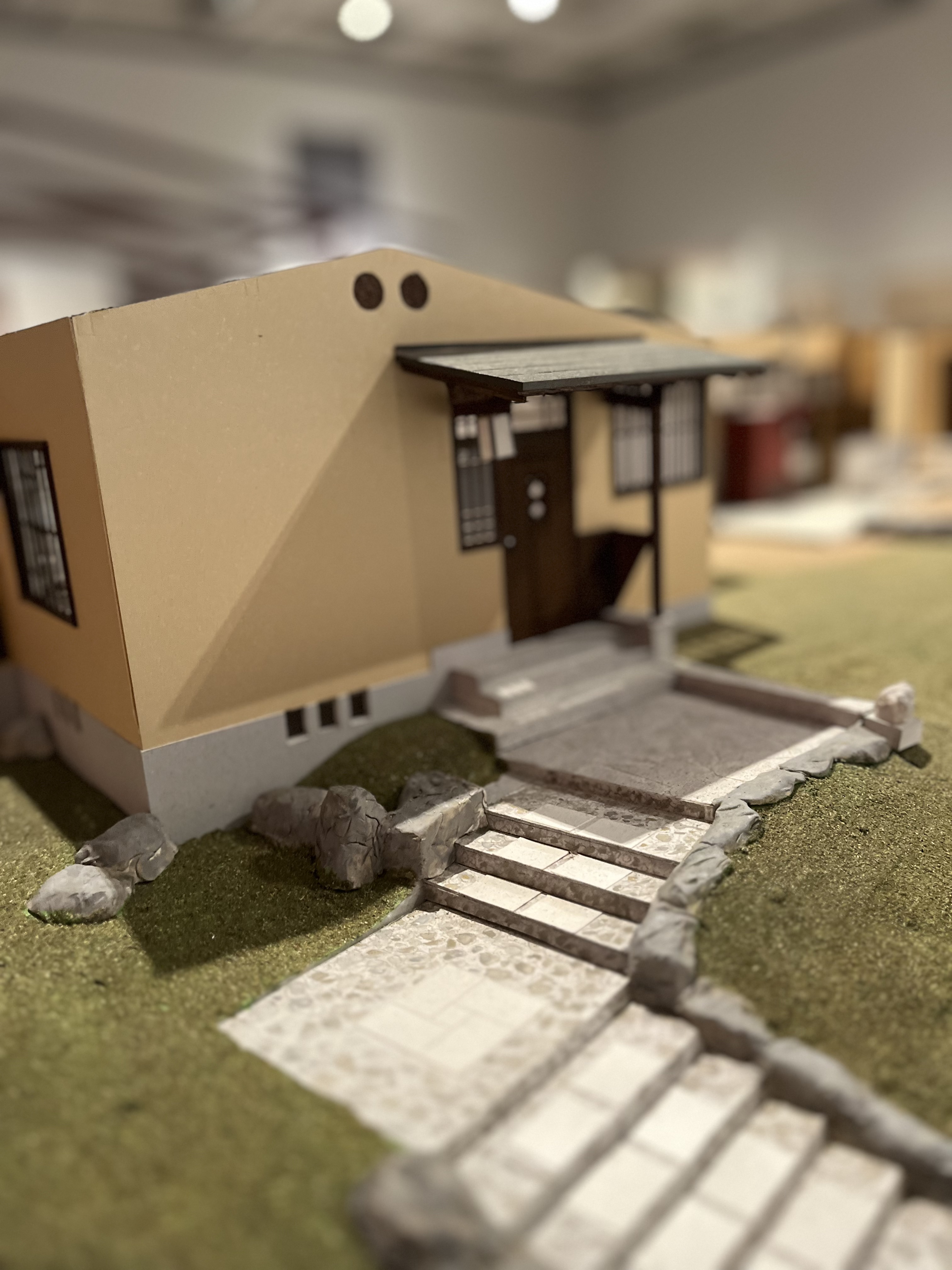 후지이 코지 초죽거 전시 모형