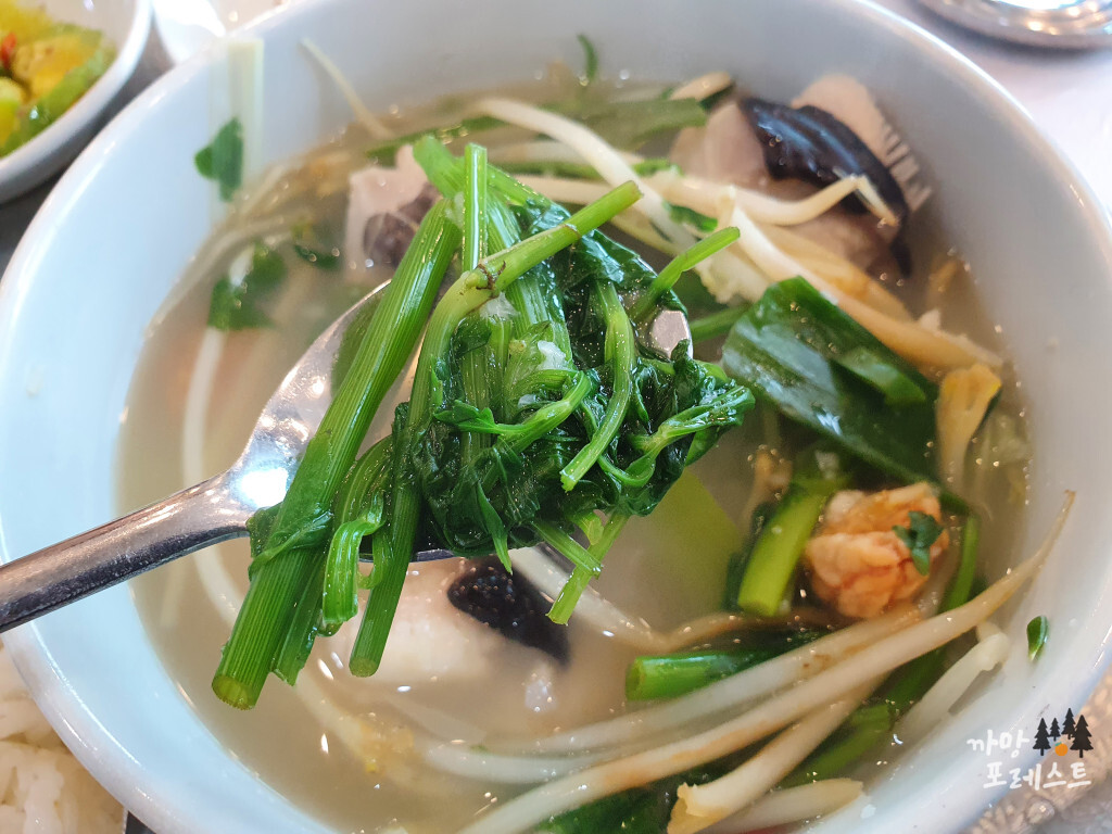 제주 종달 아구찜 맑은 국물