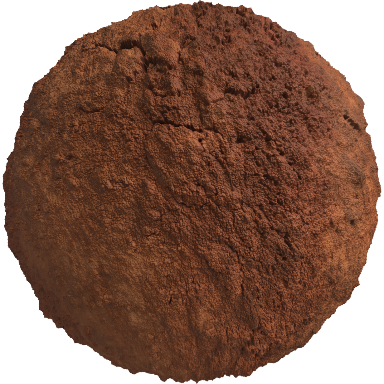 soft warm red soil foor texture 3