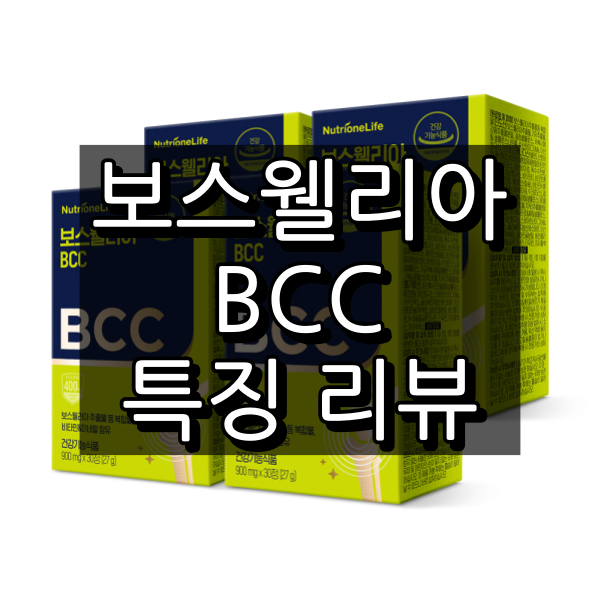 보스웰리아 BCC 대표 이미지