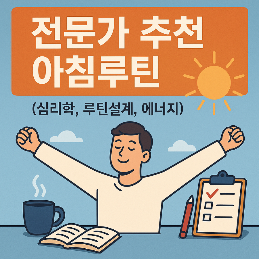 전문가추천 아침루틴