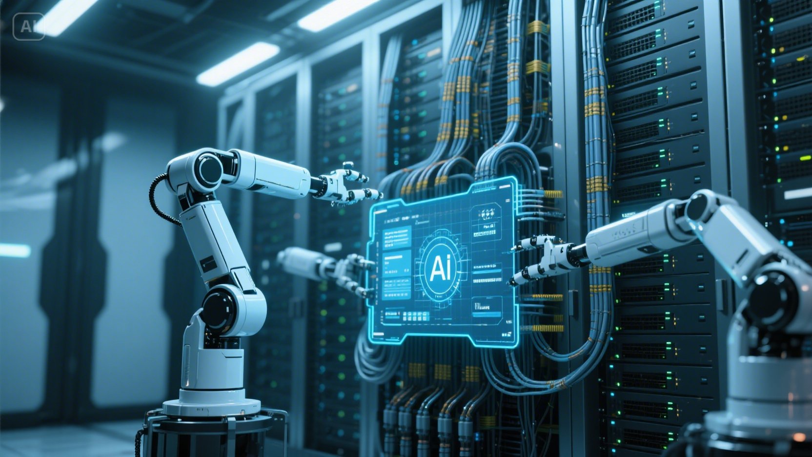 AI 가 자율적으로 관리하는 모습[AI 이미지]