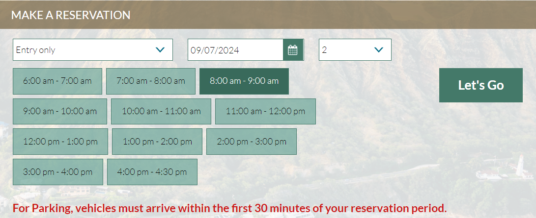 다이아몬드 헤드 예약방법