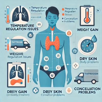 갑상샘저하증 증상과 치료: 체온 조절 문제와 피로를 해결하는 방법