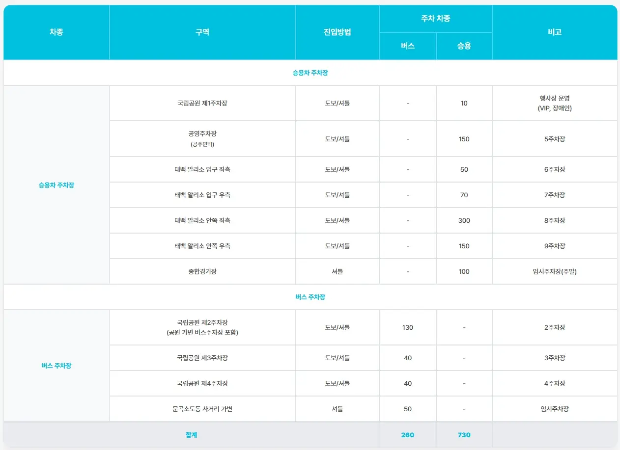 태백산-눈축제-일정-프로그램-시간표
