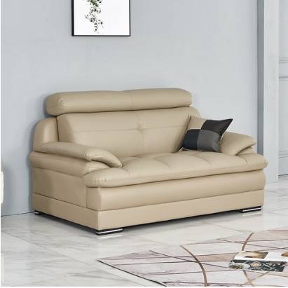 헤라 2인 가죽소파 (전국배송 제주도배송)&#44; 베이지