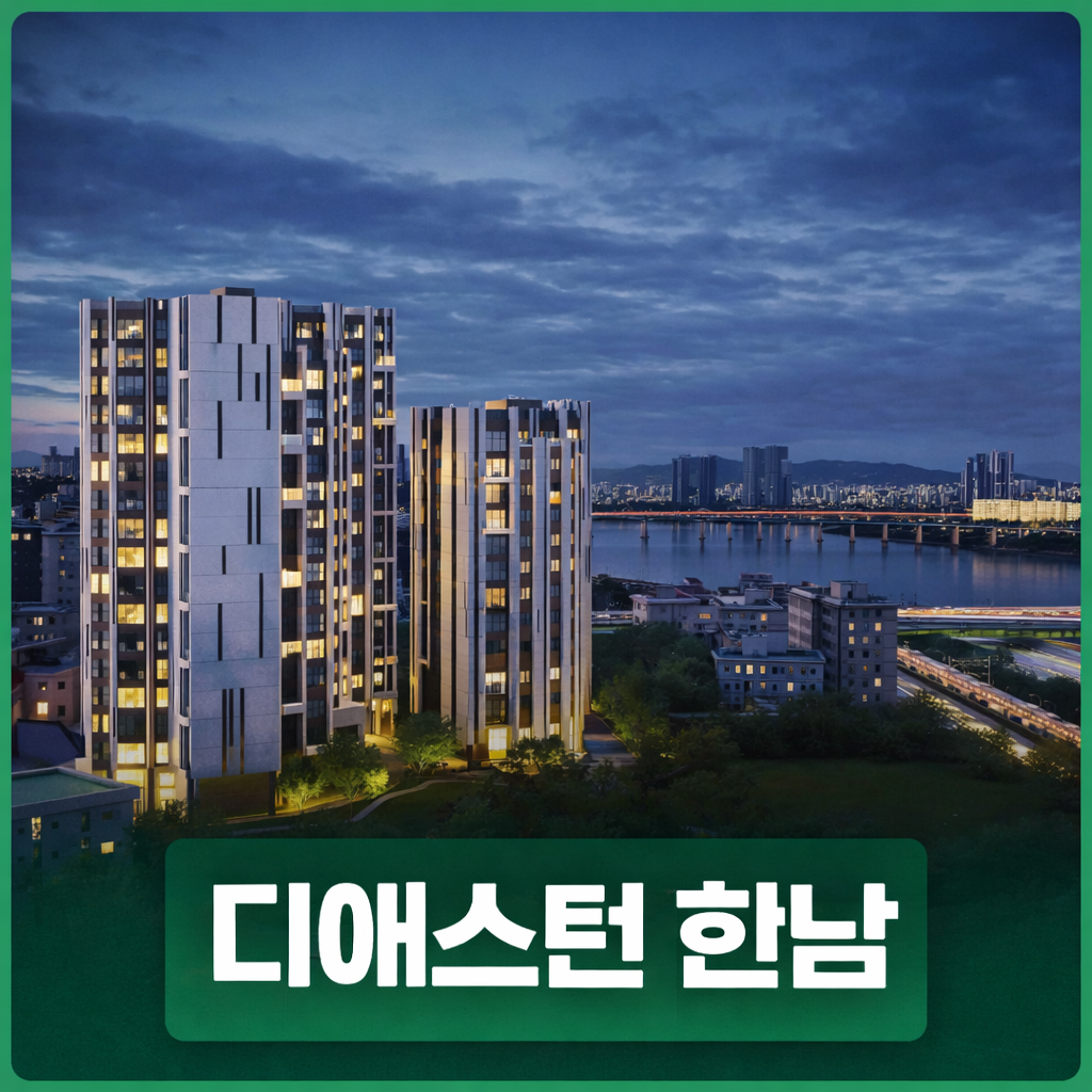 디애스턴 한남 분양가
