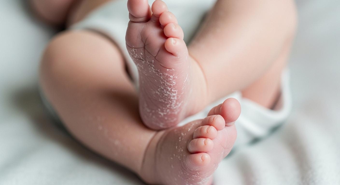 신생아 피부 각질