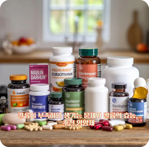 칼륨이 부족하면 나타나는 증상