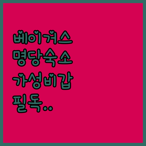 라스베이거스 호텔 추천 위치별 장점 ..