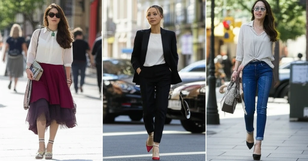 페미니크 블라우스 하나로 로맨틱 데이..