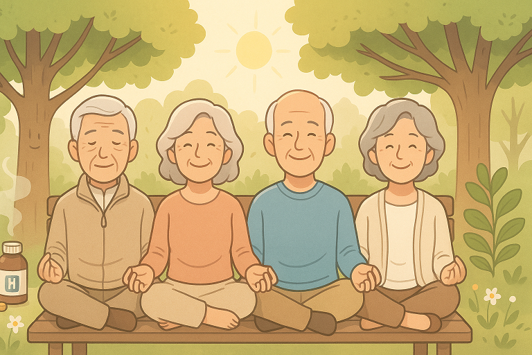 정신 건강이 노화에 끼치는 숨겨진 영향 (심리학, 건강, 장수)